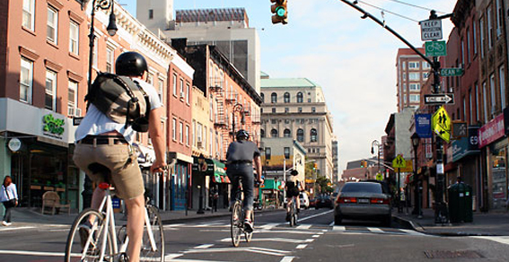 Bikes are traffic